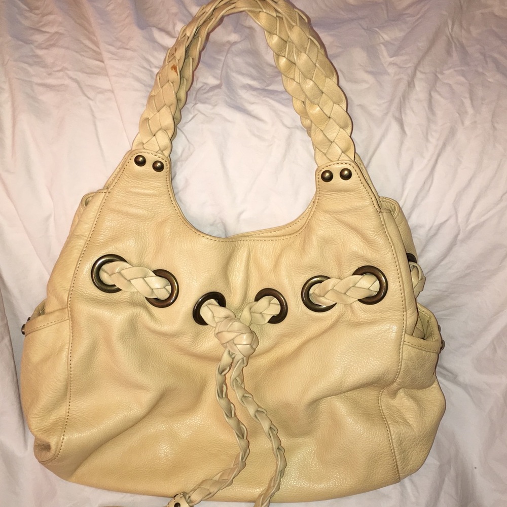 Kooba Ginger leather handbag (Butter Yellow)